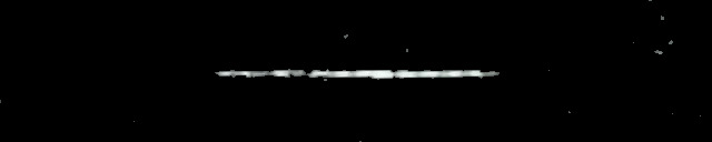 Processed fireball image