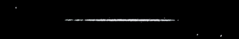 Processed fireball image
