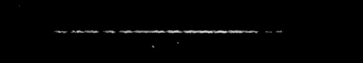 Processed fireball image
