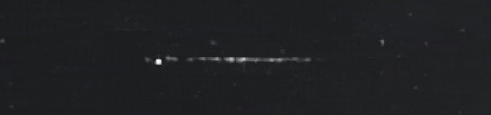 Unprocessed fireball image