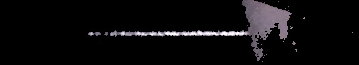 Processed fireball image