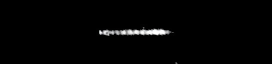 Processed fireball image