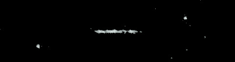 Processed fireball image