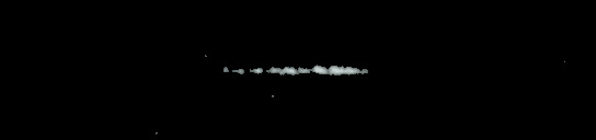 Processed fireball image