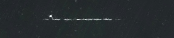 Unprocessed fireball image