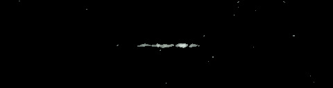 Processed fireball image
