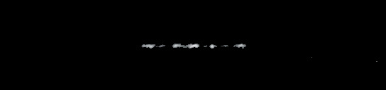 Processed fireball image