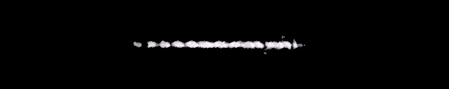 Processed fireball image