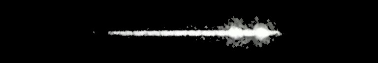 Processed fireball image