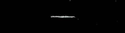 Processed fireball image
