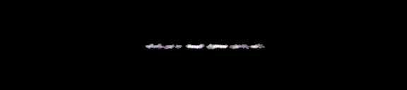 Processed fireball image