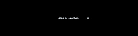 Processed fireball image