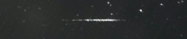 Unprocessed fireball image
