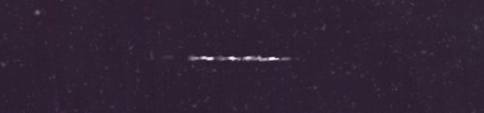 Unprocessed fireball image