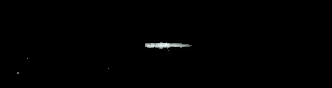 Processed fireball image
