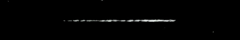Processed fireball image