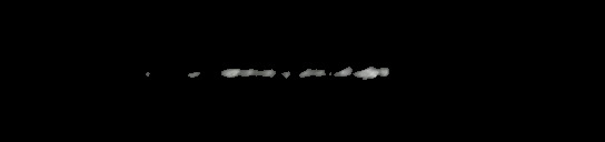 Processed fireball image