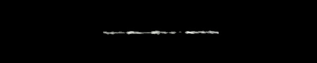 Processed fireball image