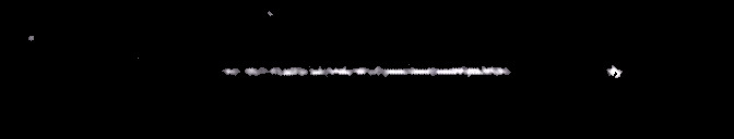 Processed fireball image
