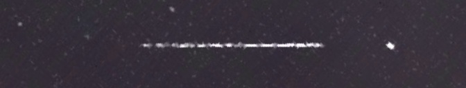 Unprocessed fireball image