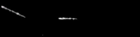 Processed fireball image