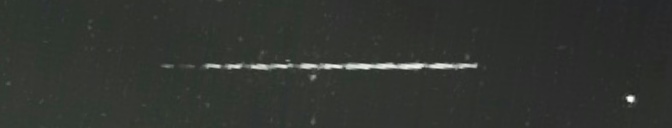 Unprocessed fireball image