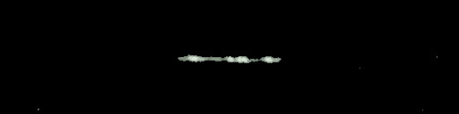 Processed fireball image
