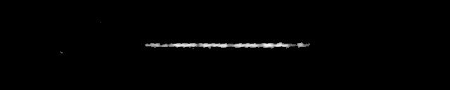 Processed fireball image