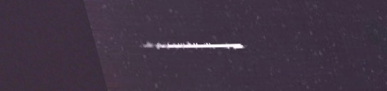 Unprocessed fireball image