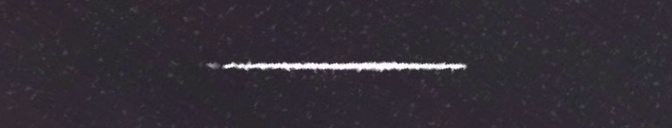 Unprocessed fireball image
