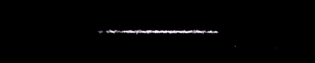 Processed fireball image