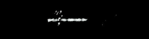 Processed fireball image