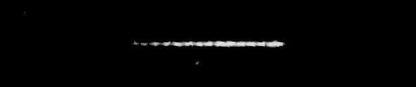 Processed fireball image