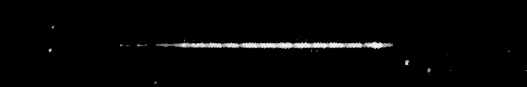 Processed fireball image