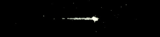 Processed fireball image