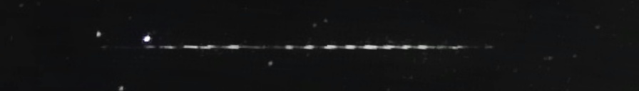 Unprocessed fireball image