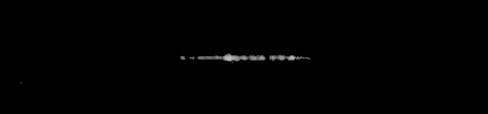 Processed fireball image