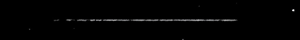 Processed fireball image