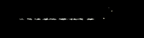 Processed fireball image