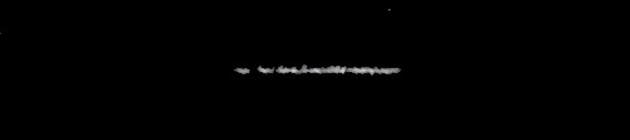 Processed fireball image