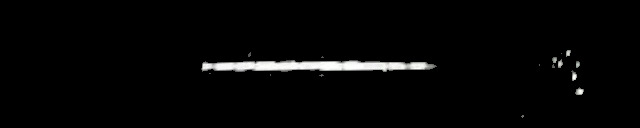 Processed fireball image