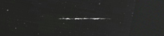 Unprocessed fireball image