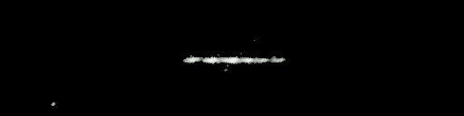 Processed fireball image