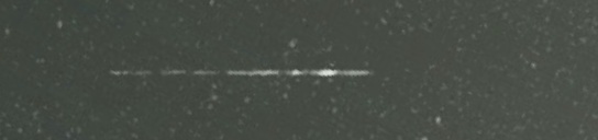 Unprocessed fireball image