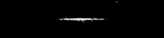 Processed fireball image