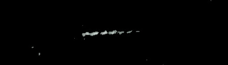 Processed fireball image
