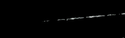 Processed fireball image