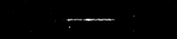 Processed fireball image