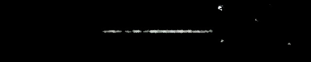 Processed fireball image
