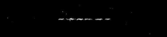 Processed fireball image
